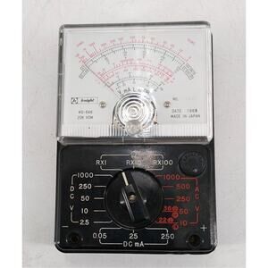 Knight KG-646 20K Ohm Volt‑Ohm‑Milliammeter (VOM) | Vintage | Bakelite